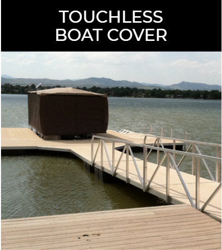 TOUCHLESS BOAT COVER